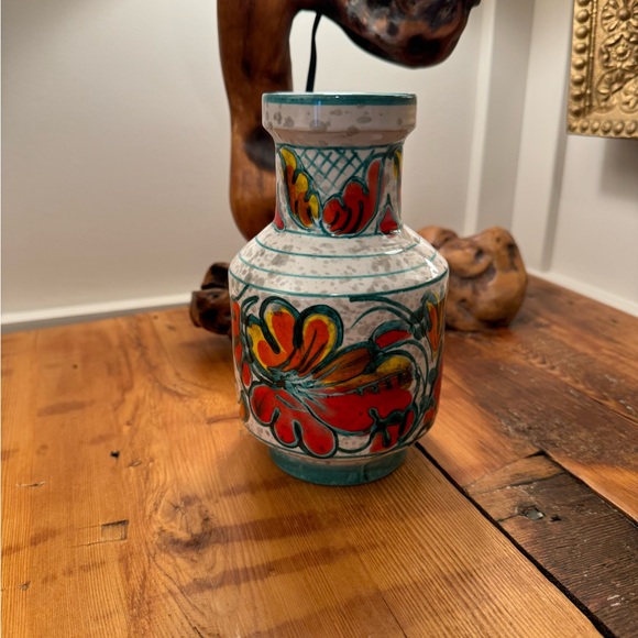 Italian ceramic vase. Vintage vase in the style of Fratelli Fanciullacci. - Picture 2 of 8